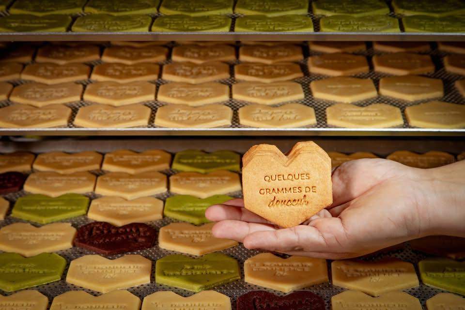 Marinette biscuits personnalisés site ecommerce