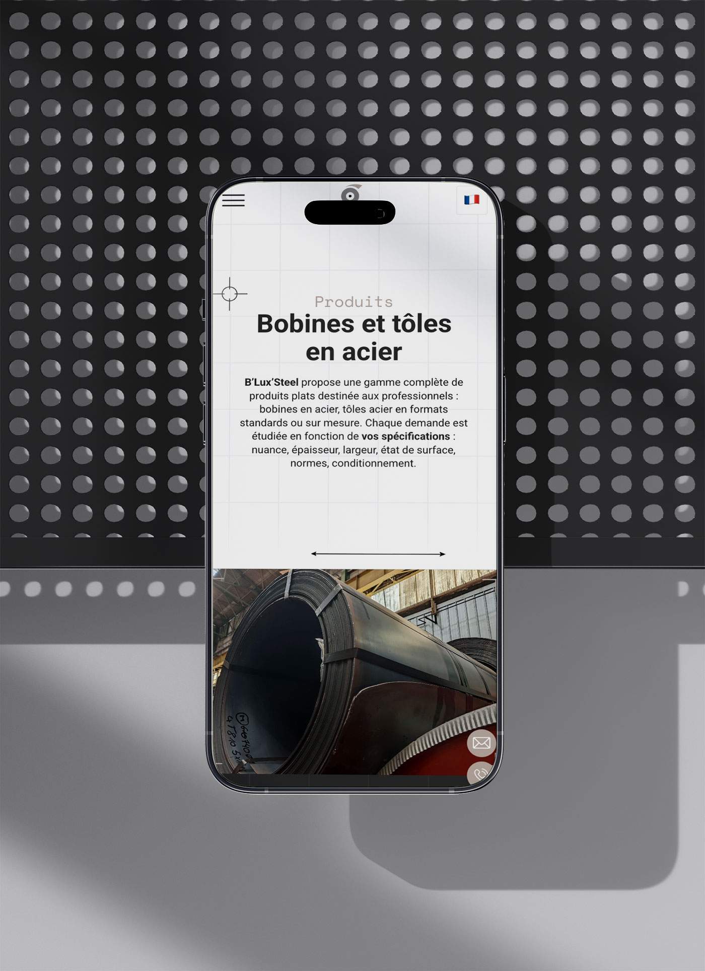 Negoce metal luxembourg produits mobile